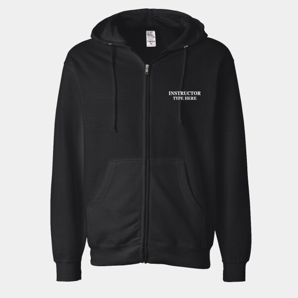 Custom Instructor Full-Zip Hoodie Thumbnail